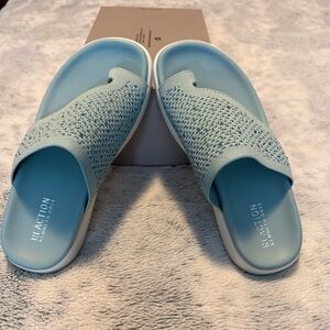Kenneth Cole Light Blue Slide Sandals